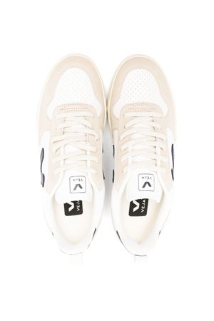 white leather sneakers VEJA KIDS | CX0503807CEXTRAWHITENAUTICOALMOND